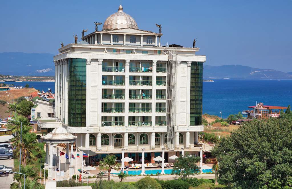 Didim Beach Resort Aqua & Elegance Thalasso Exteriör bild